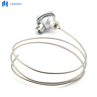 WRNK-131/231/221 Type K Bendable Armored Mineral Insulated 1300 High Temperature Thermocouple for Oven Furnace OEM ODM IP68