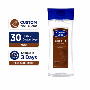 Huile-gel corporelle hydratante au <span class=keywords><strong>beurre</strong></span> de cacao, personnalisable en marque blanche, faible MOQ, 200 ml, pour une peau éclatante avec une finition non collante - Product Image 2
