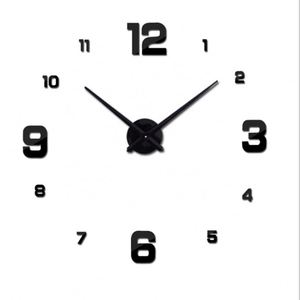 Large Wall Clock Watch 3d Wall Clocks Home Decoration 3d Wall Stickers Living Room Home Decoration Accessories - Product Image 6