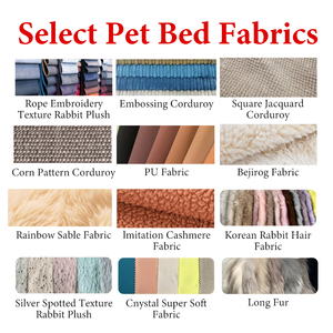 Wasch bares Kunst pelz Haustier Super weiches bequemes Donut Haustier Hunde bett für großen Hund Warm Round Custom ized Fluffy Plüsch Hunde bett - Product Image 3