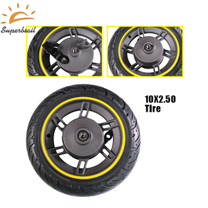 Superbsail Solid 10 pouces moyeu de roue avant Kickscooter Ninebot Max G30 ensemble de <span class=keywords><strong>pneu</strong></span> de secours pour scooters <span class=keywords><strong>électrique</strong></span>s - Product Image 4
