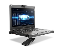 L'ordinateur portable Getac B360 est un ordinateur portable entièrement robuste conçu pour le service sur site, avec un écran lisible par le soleil de 1400 nits