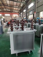 Transformateur de distribution de puissance immergé dans l'huile 35 kV S11, hermétique, anti-poussière, à économie d'énergie, pour réseau électrique industriel