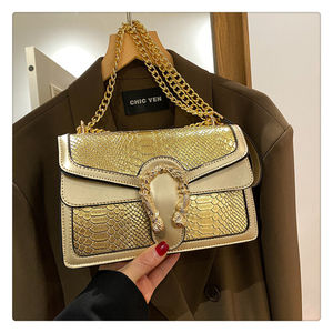 Sac à main de créateur nouvellement arrivé, marque célèbre, chaîne, pierre texturée, sac à main à bandoulière embossé, contactez-nous <span class=keywords><strong>pour</strong></span> le répertoire 5A - Product Image 2