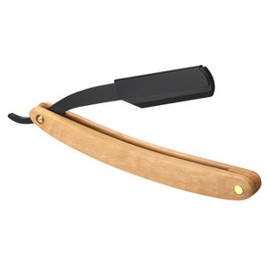 Professional Barber Straight <b>Razor</b> Stainless Steel Blade Wooden Handle <b>Razor</b> For Shaving and Salon Grooming Use Barber <b>Razor</b> - Product Image 6