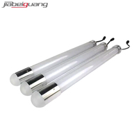 Lustre LED personnalisé, lampe à pendentif, pleine couleur, 360 degrés, barre de pixels ronde, tube lumineux numérique linéaire arc-en-ciel pour événements scéniques