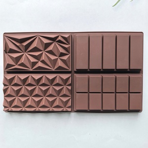 Moules à chocolat 3D antiadhésifs de qualité alimentaire, très demandés, 4 types de cavités, moules en silicone pour chocolat et bonbons - Product Image 5