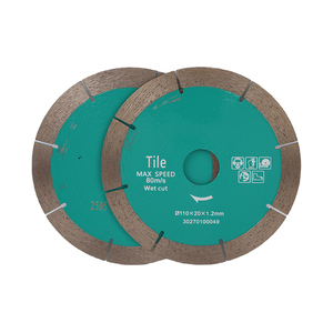 ダイヤモンドディスク 105/125mm 薄型ターボ切断鋸刃 <span class=keywords><strong>OEM</strong></span>カスタマイズ可能 ホットプレス磁器タイル切断ディスク - Product Image 6