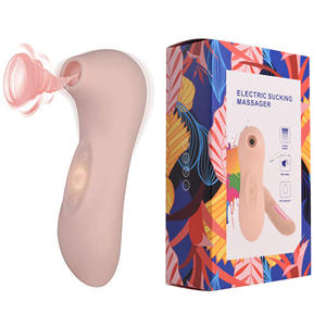 Mini AV Wand vibratore USB ricaricabile G-Spot e dispositivo di aspirazione stimolazione clitoridea - Product Image 2