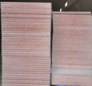 Panneau sandwich en acier couleur mousse rose Panneau de purification doré résistant au feu pour chantier - Product Image 3