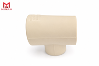 Tee Reducer PPR, Tee Pipa Reducer Hot Fusion untuk Air Panas & Dingin Rumah Tangga