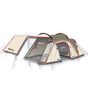 Mobi Garden Family Tent Un dormitorio Una sala de estar Gran espacio A prueba de viento Impermeable Tela Oxford Persiguiendo sueños en el campamento - Product Image 1