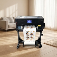 Imprimante d'étiquettes en rouleau multicolore A3 à jet d'encre pigmentée XP600 pour la vente en gros, machine d'impression d'étiquettes 30 cm XP600