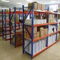 Entrepôt de stockage Garage 4 niveaux en métal rayonnage à usage moyen avec le meilleur prix