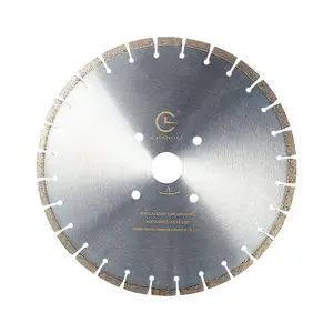 High Grade Diamond Power Tools 400Mm 16 Inch Disc Cirkelzaagblad Stille Type Voor Zandsteen Graniet Snijden