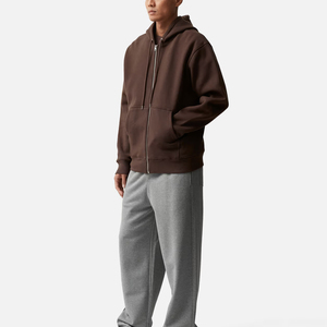 Sudadera con capucha y cremallera para hombre, estilo clásico, de algodón, para uso diario y estilo urbano, venta al por mayor - Product Image 1