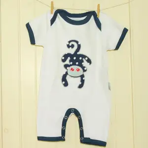 Nieuwste Baby Jumpsuit 0-24 M Baby Romper Pyjama 100% Katoenen Baby Meisjes Jongen Romper Groothandel Zomer Korte Mouwen Katoen Pasgeborenen