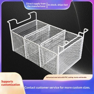 Panier suspendu pour rangement interne, étagère à niveaux pour congélateur commercial, grille de réfrigération, panier de tri pour glaces et boulettes de viande - Product Image 4
