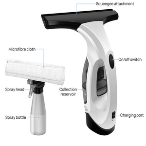 Nettoyeur <span class=keywords><strong>de</strong></span> <span class=keywords><strong>vitres</strong></span> portable au <span class=keywords><strong>prix</strong></span> d'usine, aspirateur électrique rechargeable pour <span class=keywords><strong>vitres</strong></span> en verre - Product Image 2