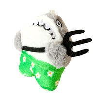 Jouets en peluche requin personnalisés, poupées en peluche sur le thème de l'océan, figurines et porte-clés en gros
