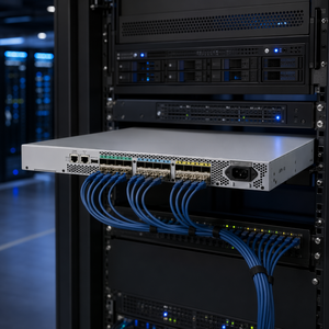Brocade BR-G610 8 Active 16Gbps SFP+ FC SAN <b>Switch</b> 512Gbps Switching Capacity 1U Rackmount Storage <b>Network</b> <b>Switch</b> - Product Image 4