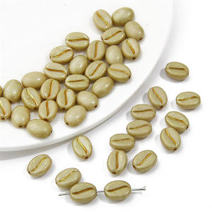 Pulsera de cuentas de grano de café acrílico hecha a mano DIY Cadena de teléfono móvil accesorios de joyería de cuentas de colores - Product Image 5