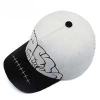 Casquette de baseball en velours côtelé bicolore avec logo personnalisé, visière incurvée vintage, style Dad Hat, idéale pour le streetwear et les sports de plein air – Meilleures ventes