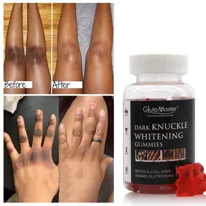 Entfernen Sie Dark Knuckle Super White ning Gummies Biotin Collagen Gummies Glowing Candy Private Label Gummy Health Supplement