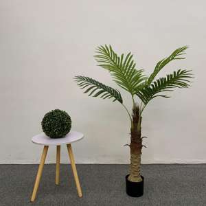 2025 nouveau tronc et feuilles en plastique de palmier <span class=keywords><strong>Phoenix</strong></span> Roebelenii artificiel pour décor de paysage extérieur intérieur - Product Image 6