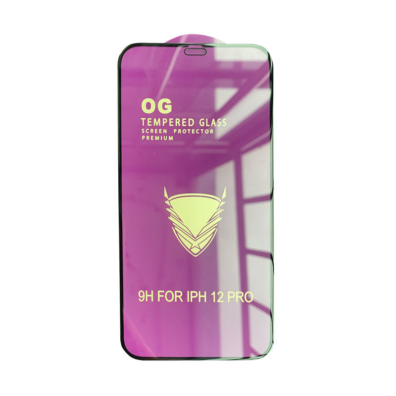 Golden Armor OG Curved Full Glue Tempered Glass Screen Protector For iPhone 13 Series