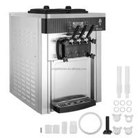 Machine à glace molle électrique automatique commerciale pour les entreprises