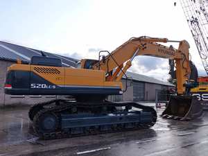 Excavatrice originale et d'occasion Hyundai 52 tonnes 520LC-9T grande pelleteuse d'occasion Hyundai 520 terrassement bon marché prix pour Offre Spéciale - Product Image 4
