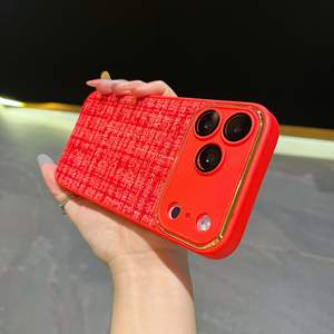 เคสแฟชั่นผ้านิ่มกันกระแทกสำหรับ <span class=keywords><strong>iPhone</strong></span> 17 <span class=keywords><strong>PRO</strong></span> <span class=keywords><strong>MAX</strong></span> พร้อมเคสป้องกันเลนส์ไฟฟ้าสำหรับ <span class=keywords><strong>iPhone</strong></span> 16 15 14 13 - Product Image 5