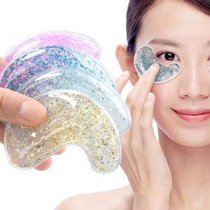 Пластырь под глаза для пухлости многоразовый ледяной гель для глаз охлаждающий патч для глаз горячая холодная терапия маска для лица - Product Image 2