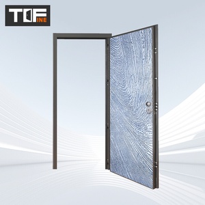 Puerta <span class=keywords><strong>de</strong></span> Acero Metálica Impermeable <span class=keywords><strong>de</strong></span> Diseño Popular, Puerta <span class=keywords><strong>Exterior</strong></span> <span class=keywords><strong>de</strong></span> Hierro con Múltiples Cerraduras y Goma <span class=keywords><strong>de</strong></span> Reducción <span class=keywords><strong>de</strong></span> Sonido, Sin Reseñas Todavía - Product Image 5