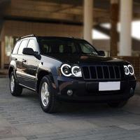 Ensemble de phares LED KGKB pour Jeep Grand Cherokee WK 2005-2007, lentille de projecteur améliorée, feux de jour DRL, clignotants, Plug & Play