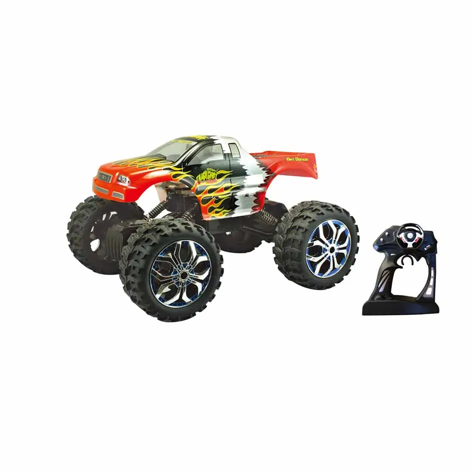 Low price remote control Toy cars 1/10 Scale 4WD RC Monster Truck 757-4WD07 Christmas gift