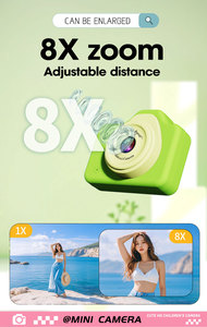 2.0 Inch Ips Scherm Kindercamera High Definition Dubbele Lens Cmos Imaging Sensor Microsd Geheugenkaart Mp3 Vereist Tf Geheugenkaart - Product Image 5