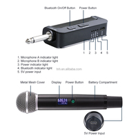Microphone sans fil UHF TNH MK3+P78 de haute qualité, fréquence réglable, microphone de karaoké avec Bluetooth pour spectacle en direct, fête, chant