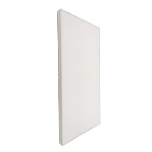 Panneau acoustique en polyester ignifuge Keyhelm 1200x600x50mm, design minimaliste italien, installation par colle ou clou - Product Image 1
