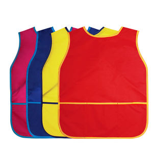 Xin Bowen ผ้ากันเปื้อนสำหรับเด็กขนาด M,อุปกรณ์ป้องกันสำหรับวาดภาพระบายสีกันน้ำวัสดุสำหรับงานศิลปะผ้ากันเปื้อน - Product Image 3