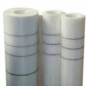 Tipos de tela cinta de fibra de vidrio 玻璃纤维构造墙壁 anticrack 石膏碱性玻璃纤维网格