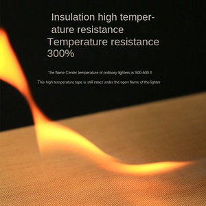 Ruban isolant résistant aux hautes températures, anti-brûlure, <span class=keywords><strong>pour</strong></span> machines <span class=keywords><strong>sous</strong></span> <span class=keywords><strong>vide</strong></span> et composants électroniques TFL-001 - Product Image 4