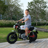 Moto électrique tout-terrain pour enfants sous licence Honda Monkey 125, moteur brushless 250W 24V