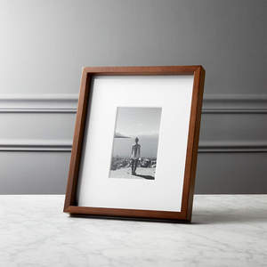 Cadre <span class=keywords><strong>photo</strong></span> en verre MDF de style européen personnalisé JUNJI, 5x7 pouces, A4, décoration d'intérieur, à poser sur table et à accrocher au mur, cadeau - Product Image 2