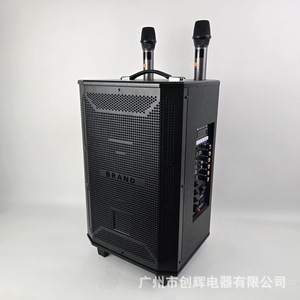 JBA 10-Inch 12-Inch Portable Karaoke <b>Speaker</b> With <b>Microphones</b> High Power Wooden Loudspeaker For Karaoke Use - Product Image 4
