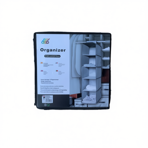 Organizador de ropa de cinco capas Mnj, caja de almacenamiento de 30x30x100cm para organización de armarios - Product Image 1