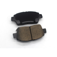 Nouvelles plaquettes de frein avant en céramique D947 0446512580 pour Matrix Celica Pontiac Vibe 2003-2013 Kit haute température et ultra silencieux