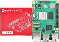 Módulo de Computación Oficial Raspberry Pi 5 de 4GB, CM5 CM5104032, 32GB EMMC, WiFi 5 de Doble Banda, Módulo Linux 5
