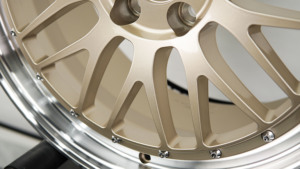 Jantes personnalisées LM Monoblock Champagne Gold Polished Edge 17 18 19 20 21 22 pouces pour BMW M2 M3 M4 Z3 E36 E46 Porsche 911 993 - Product Image 5